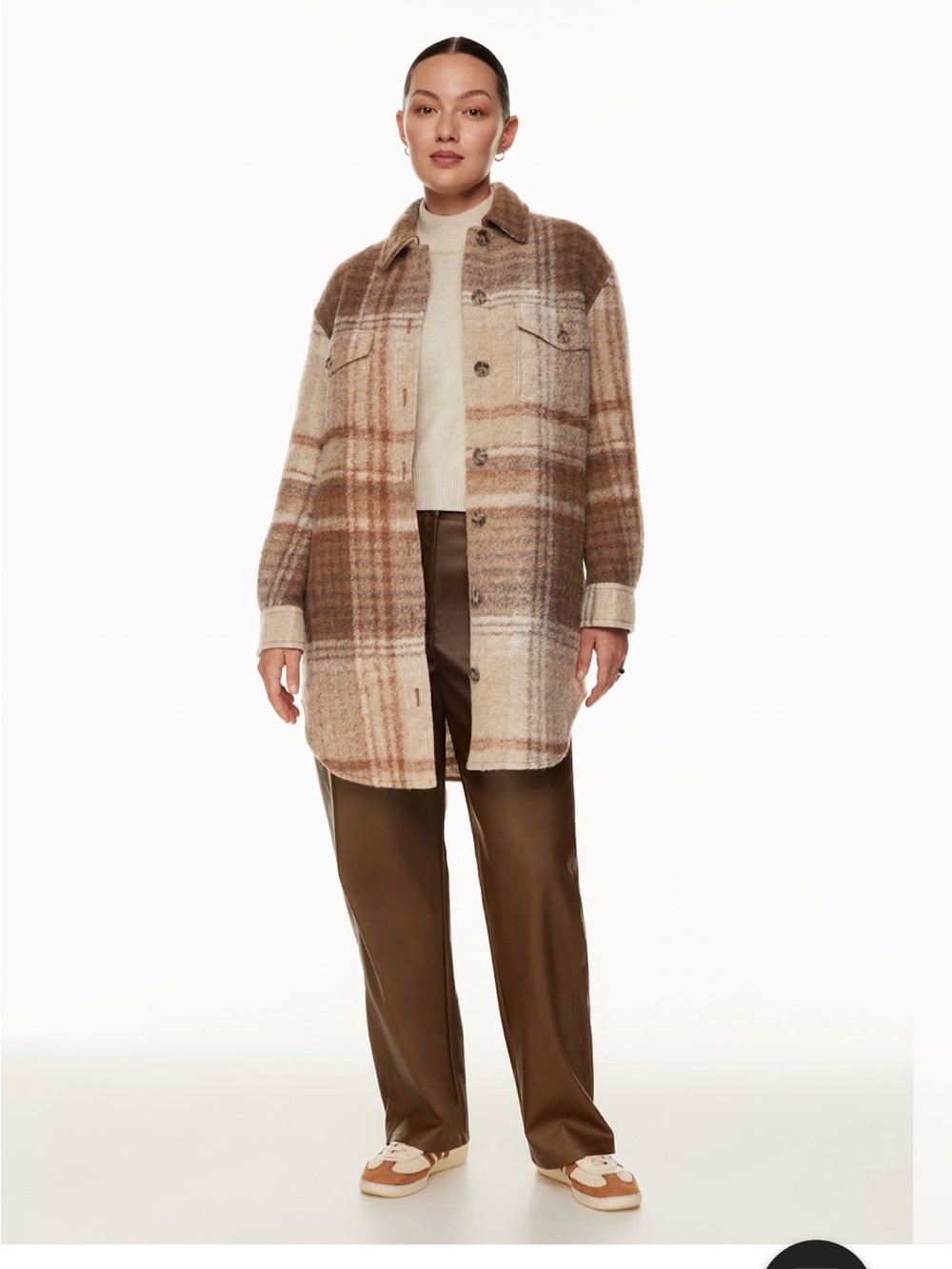 Aritzia • Wilfred Free Ganna Shirt Jacket • Size small